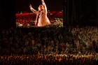 Ar aptuveni 18 000 dalībnieku uzstāšanos Mežaparka Lielajā estrādē noslēdzas XXV Vispārējie latviešu Dziesmu un XV Deju svētki 68