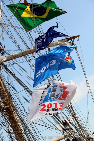 Starptautiskās burukuģu un jahtu regates The Tall Ships Races 2013 dalībnieki pirms došanās uz Rīgu ieradās Ventspilī, kur tos varēja apskatīt Ostas i 101306