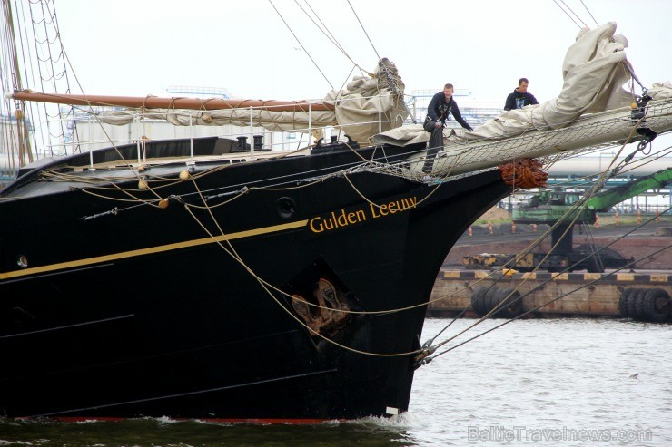 Starptautiskās burukuģu un jahtu regates The Tall Ships Races 2013 dalībnieki pirms došanās uz Rīgu ieradās Ventspilī, kur tos varēja apskatīt Ostas i 101376