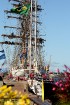 Starptautiskās burukuģu un jahtu regates The Tall Ships Races 2013 dalībnieki pirms došanās uz Rīgu ieradās Ventspilī, kur tos varēja apskatīt Ostas i 11