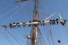 Starptautiskās burukuģu un jahtu regates The Tall Ships Races 2013 dalībnieki pirms došanās uz Rīgu ieradās Ventspilī, kur tos varēja apskatīt Ostas i 22