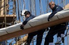 Starptautiskās burukuģu un jahtu regates The Tall Ships Races 2013 dalībnieki pirms došanās uz Rīgu ieradās Ventspilī, kur tos varēja apskatīt Ostas i 23