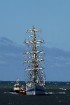 Starptautiskās burukuģu un jahtu regates The Tall Ships Races 2013 dalībnieki pirms došanās uz Rīgu ieradās Ventspilī, kur tos varēja apskatīt Ostas i 27