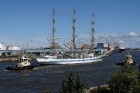 Starptautiskās burukuģu un jahtu regates The Tall Ships Races 2013 dalībnieki pirms došanās uz Rīgu ieradās Ventspilī, kur tos varēja apskatīt Ostas i 31