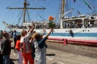 Starptautiskās burukuģu un jahtu regates The Tall Ships Races 2013 dalībnieki pirms došanās uz Rīgu ieradās Ventspilī, kur tos varēja apskatīt Ostas i 36