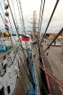 Starptautiskās burukuģu un jahtu regates The Tall Ships Races 2013 dalībnieki pirms došanās uz Rīgu ieradās Ventspilī, kur tos varēja apskatīt Ostas i 42