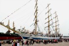 Starptautiskās burukuģu un jahtu regates The Tall Ships Races 2013 dalībnieki pirms došanās uz Rīgu ieradās Ventspilī, kur tos varēja apskatīt Ostas i 61