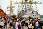 Starptautiskās burukuģu un jahtu regates The Tall Ships Races 2013 dalībnieki pirms došanās uz Rīgu ieradās Ventspilī, kur tos varēja apskatīt Ostas i 63