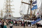 Starptautiskās burukuģu un jahtu regates The Tall Ships Races 2013 dalībnieki pirms došanās uz Rīgu ieradās Ventspilī, kur tos varēja apskatīt Ostas i 64