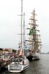 Starptautiskās burukuģu un jahtu regates The Tall Ships Races 2013 dalībnieki pirms došanās uz Rīgu ieradās Ventspilī, kur tos varēja apskatīt Ostas i 68