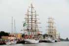 Starptautiskās burukuģu un jahtu regates The Tall Ships Races 2013 dalībnieki pirms došanās uz Rīgu ieradās Ventspilī, kur tos varēja apskatīt Ostas i 69