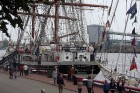 Starptautiskās burukuģu un jahtu regates The Tall Ships Races 2013 dalībnieki pirms došanās uz Rīgu ieradās Ventspilī, kur tos varēja apskatīt Ostas i 79