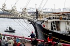 Starptautiskās burukuģu un jahtu regates The Tall Ships Races 2013 dalībnieki pirms došanās uz Rīgu ieradās Ventspilī, kur tos varēja apskatīt Ostas i 87