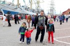 Starptautiskās burukuģu un jahtu regates The Tall Ships Races 2013 dalībnieki pirms došanās uz Rīgu ieradās Ventspilī, kur tos varēja apskatīt Ostas i 89