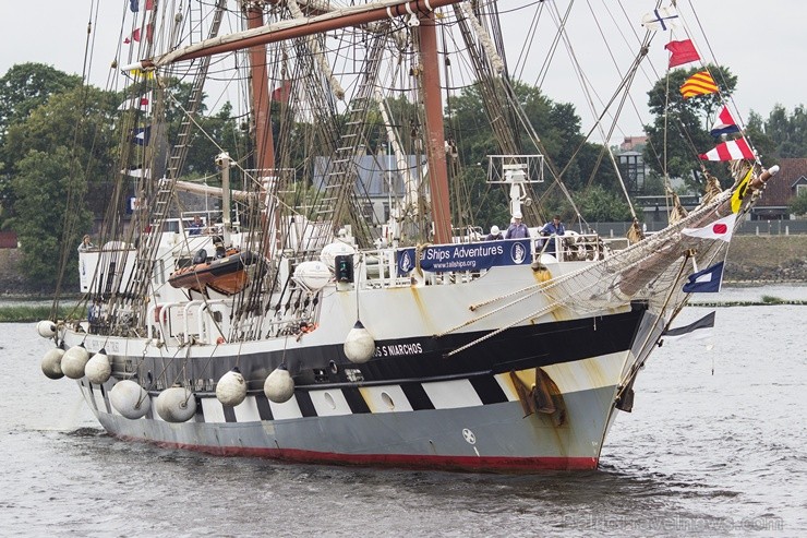 «The Tall Ships Races» pirmās dienas aktivitātes Rīgā pulcē tūkstošiem apmeklētāju 101499