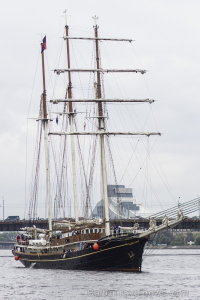 «The Tall Ships Races» pirmās dienas aktivitātes Rīgā pulcē tūkstošiem apmeklētāju 101501