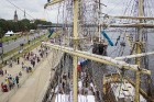 «The Tall Ships Races» pirmās dienas aktivitātes Rīgā pulcē tūkstošiem apmeklētāju 17