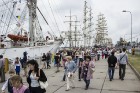 «The Tall Ships Races» pirmās dienas aktivitātes Rīgā pulcē tūkstošiem apmeklētāju 25