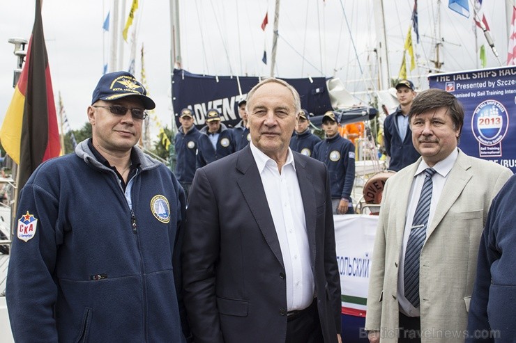 Prezidents Andris Bērziņš apmeklē Regates «The Tall Ships Races 2013» dalībniekus 101639