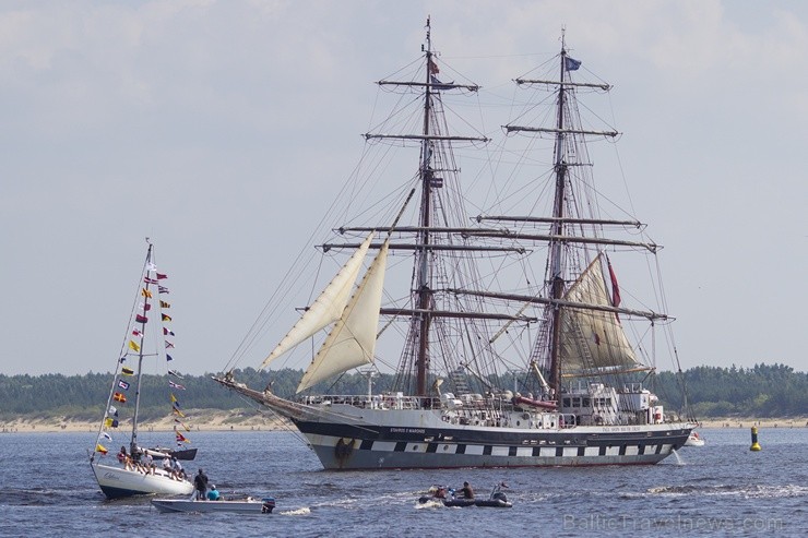 Ar buru parādi noslēdzas regates «The Tall Ships Races 2013» Rīgas posms 101778