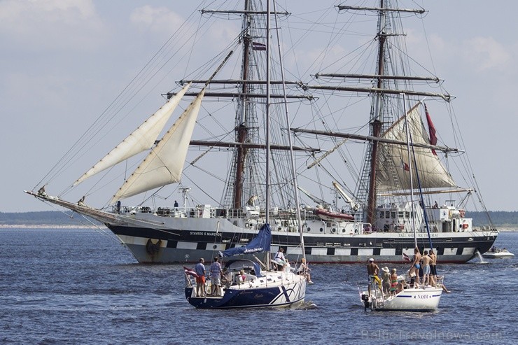 Ar buru parādi noslēdzas regates «The Tall Ships Races 2013» Rīgas posms 101780