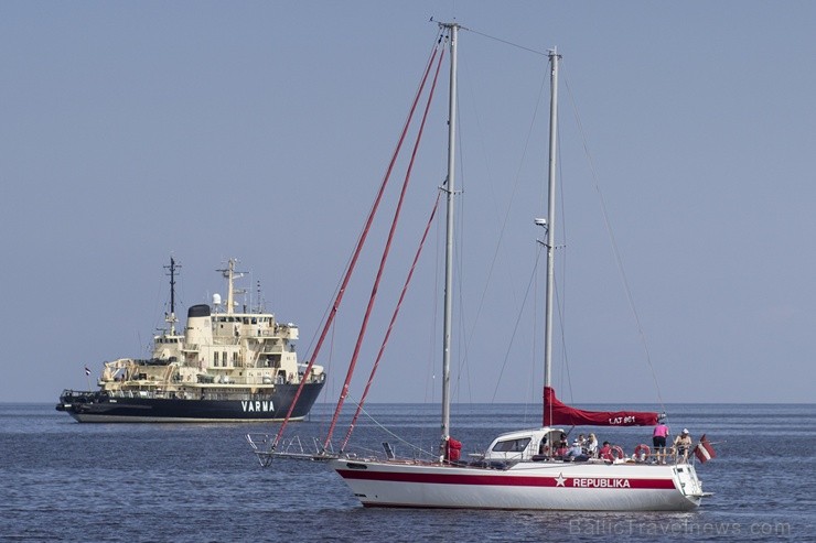 Ar buru parādi noslēdzas regates «The Tall Ships Races 2013» Rīgas posms 101831