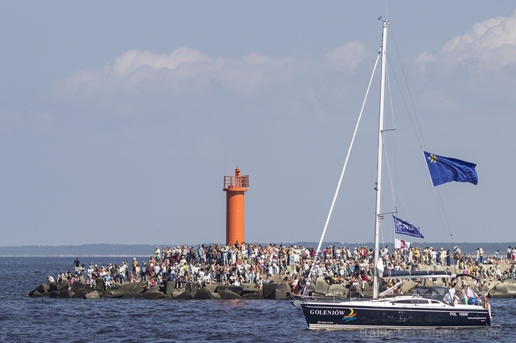 Ar buru parādi noslēdzas regates «The Tall Ships Races 2013» Rīgas posms 101850