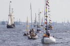 Ar buru parādi noslēdzas regates «The Tall Ships Races 2013» Rīgas posms 24