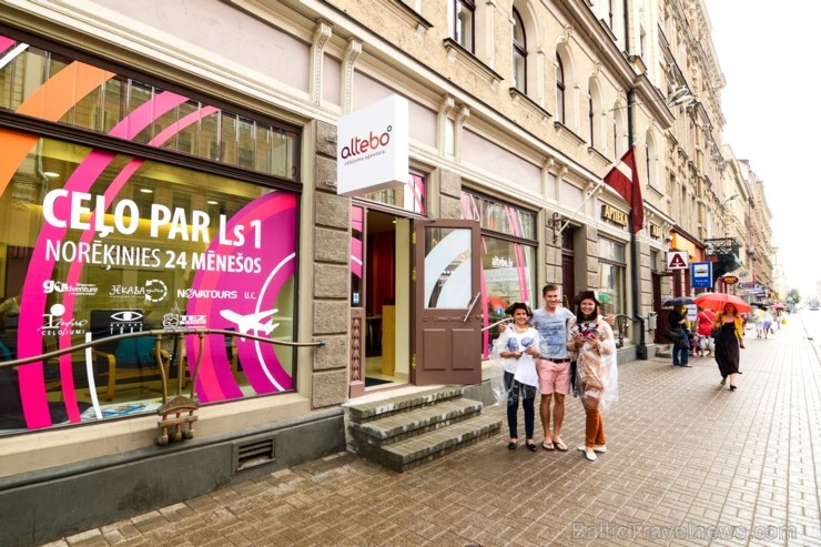 Ceļojumu aģentūra Altebo klientus gaida jaunās telpās - Kr. Barona ielā 13/15, kur ērti būs nokļūt gan ar sabiedrisko transportu, gan automašīnu. Foto Ceļojumu aģentūra Altebo klientus gaida jaunās telpās - Kr. Barona ielā 13/15, kur ērti būs nokļūt gan ar sabiedrisko transportu, gan automašīnu. Foto 102202