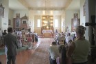 Skaistas Svētā Antona Romas katoļu baznīcā (Krāslavas novads) 4.08.2013 pulcējās liels skaits Skaistas pagasta iedzīvotāju uz Dieva lūgšanu un garīgās 7
