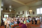 Skaistas Svētā Antona Romas katoļu baznīcā (Krāslavas novads) 4.08.2013 pulcējās liels skaits Skaistas pagasta iedzīvotāju uz Dieva lūgšanu un garīgās 9