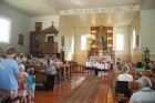 Skaistas Svētā Antona Romas katoļu baznīcā (Krāslavas novads) 4.08.2013 pulcējās liels skaits Skaistas pagasta iedzīvotāju uz Dieva lūgšanu un garīgās 11