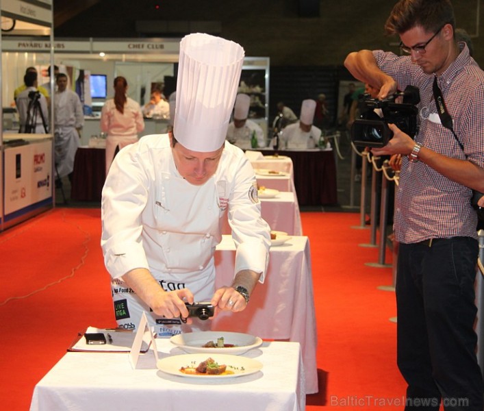 Pārtikas izstādes «Riga Food 2013» ietvaros norisinājās Latvijas pavārzeļļu konkurss. Vairāk informācijas - www.chef.lv 104832