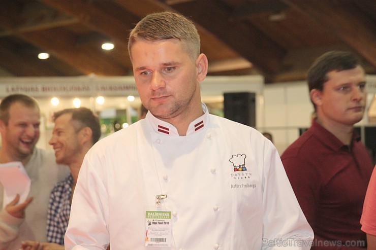 Latvijas 2013. gada pavāra konkurss (06.09.2013) pārtikas izstādē «Riga Food 2013». Vairāk informācijas - www.chef.lv Latvijas 2013. gada pavāra konkurss (06.09.2013) pārtikas izstādē «Riga Food 2013». Vairāk informācijas - www.chef.lv 105125