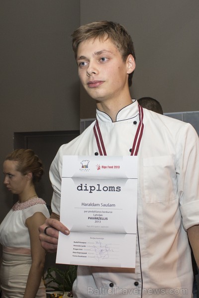 Latvijas 2013.gada pavārzellis ir Haralds Saušs 105031
