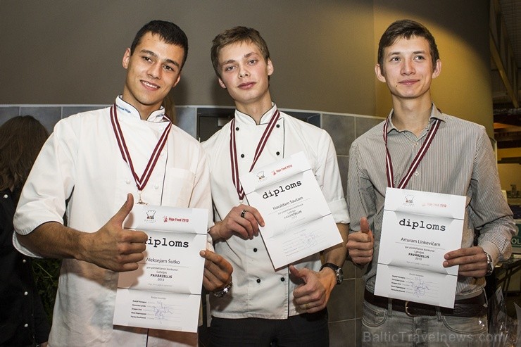 Noskaidrots Latvijas 2013.gada pavārs, pavārzellis un konditors 105086