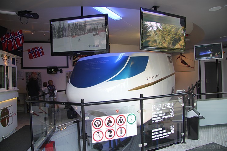Holmenkollenes tramplīna viesi var izbaudīt asas sajūtas simulatorā 105625