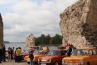Kokneses pilsdrupās un Likteņdārzā 21.09., pateicoties Kokneses Jauniešu biedrības iniciatīvai, bija iespēja apskatīt retro automobiļus ZAZ. Parādi ar 2