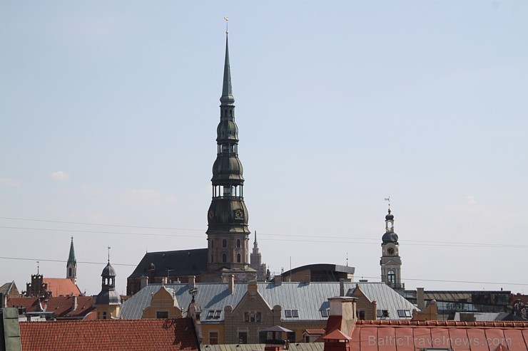Vasaras jumta terase viesnīcā Gutenbergs dāvāja burvīgus Rīgas panorāmas skatus... tagad būs jāgaida pavasaris 2014 - www.gutenbergs.eu 106958