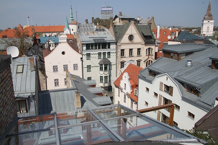 Vasaras jumta terase viesnīcā Gutenbergs dāvāja burvīgus Rīgas panorāmas skatus - www.gutenbergs.eu 106966