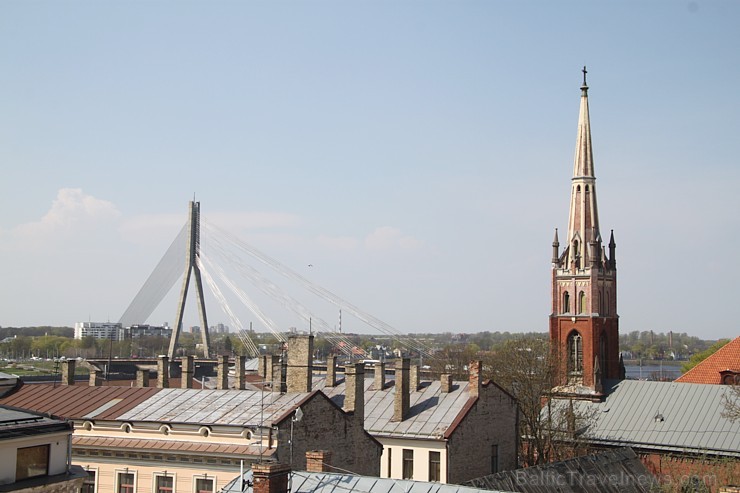 Vasaras jumta terase viesnīcā Gutenbergs dāvāja burvīgus Rīgas panorāmas skatus - www.gutenbergs.eu 106967