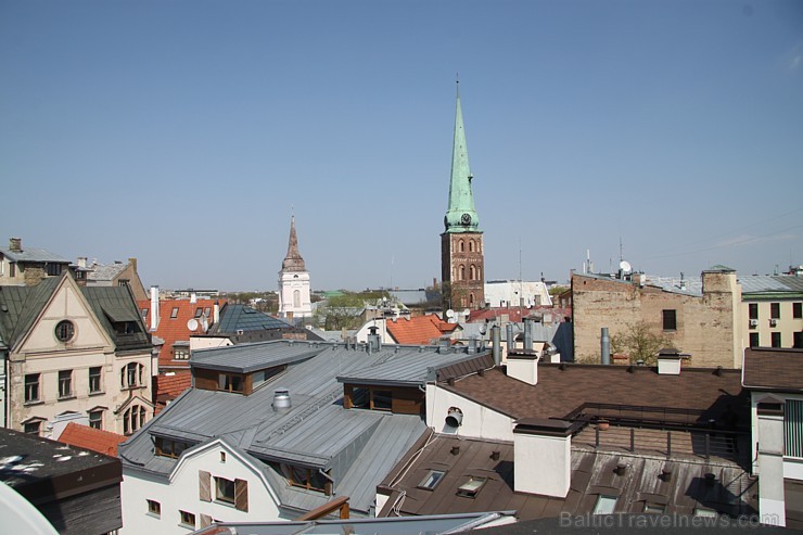 Vasaras jumta terase viesnīcā Gutenbergs dāvāja burvīgus Rīgas panorāmas skatus - www.gutenbergs.eu 106991