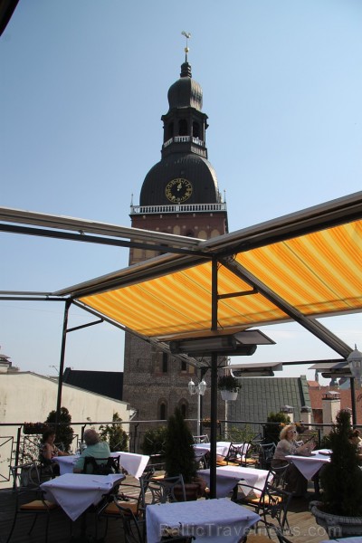 Vasaras jumta terase viesnīcā Gutenbergs dāvāja burvīgus Rīgas panorāmas skatus - www.gutenbergs.eu 107001