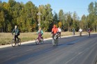 05.10.2013 vairāki velobraucēji piedalījās Gulbenes novada atklājumu tūrē ar velo, kuras laikā tika izmēģināts rekonstruētā ceļa Gulbene-Rēzekne jauna 2