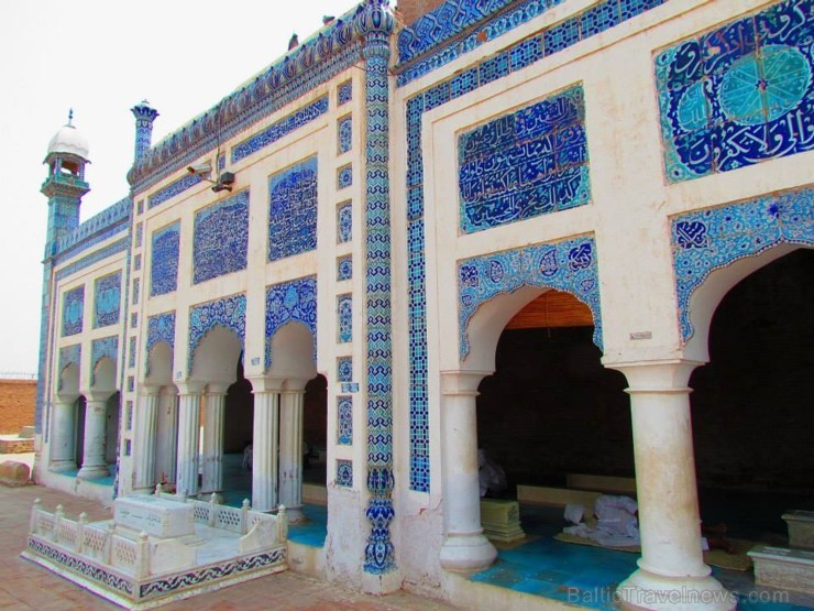 13. gs. Sheikh Zakariya mauzoleja portiks. Zakarija pirmais aizsāka Sūfisma popularizēšanu Multanā 107436