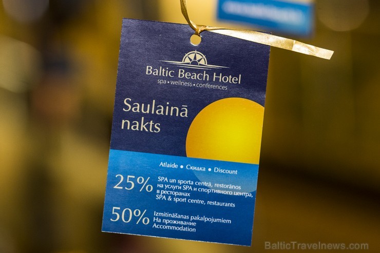 Jūrmalas 5 zvaigžņu viesnīca «Baltic Beach Hotel» jau trešo reizi rīko (18.10.2013) unikālu izklaides pasākumu «Saulainā nakts», kuras ietvaros klient 107753