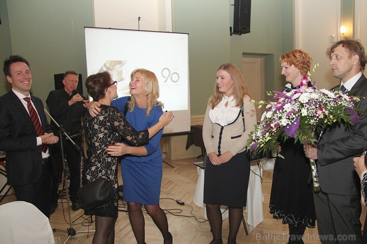 Somijas lidsabiedrība «Finnair» 24.10.2013 svin 90 gadu jubileju Rīgas restorānā «Čarlstons» 108322