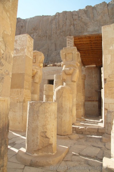 Travelnews.lv apmeklē valdnieces Hatšepsutas templi Luksorā. Vairāk informācijas par ceļojumiem uz Ēģipti - www.GoAdventure.lv 109695
