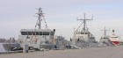 Daugavā svētku laikā tika demonstrēti Jūras spēku kuģi 6