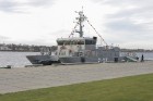 Daugavā svētku laikā tika demonstrēti Jūras spēku kuģi 7
